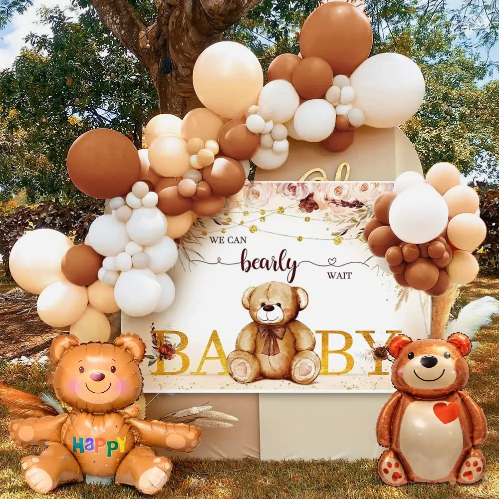 Teddy Bear Balloon Arch Kit (148pcs)