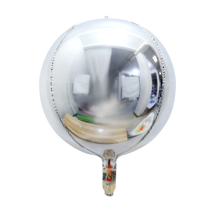 White & Silver Balloon Arch Kit – Matte White, Confetti & 4D Silver Foil Balloons for Birthday, Wedding & Luxury Party Decor (125 Pieces)