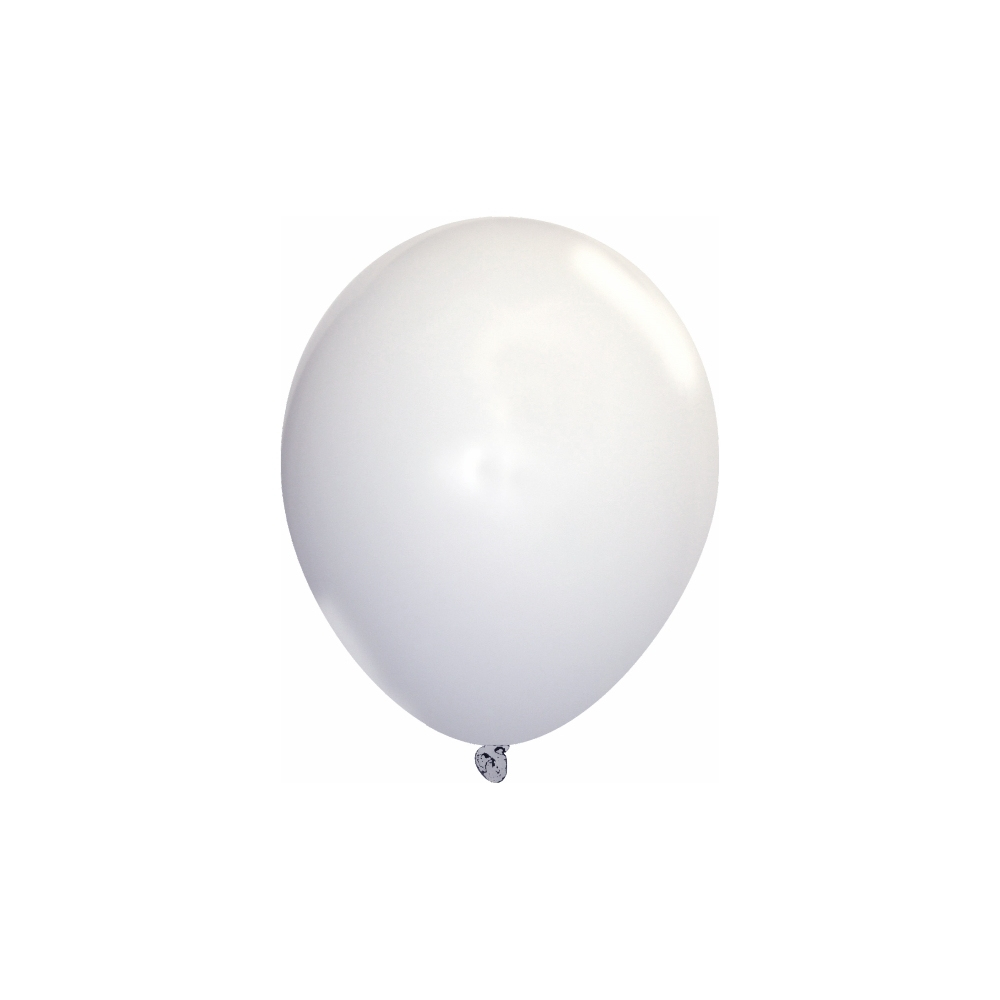 White balloon on a white background