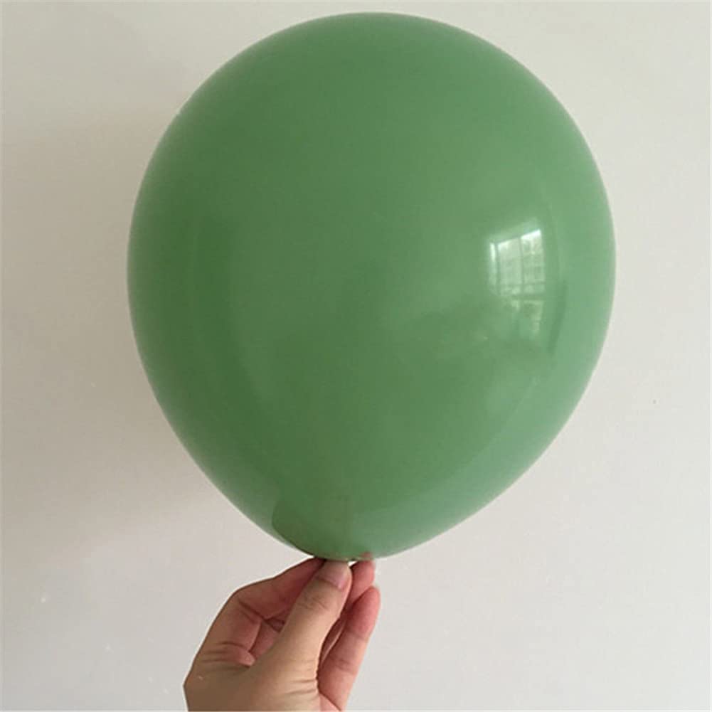 Sage Green and Gold Balloon Garland Kit - Retro Bean Green, Metallic Gold & Matte White Arch Decor - Boho Forest Theme for Baby Showers, Weddings, & Birthdays 139pcs