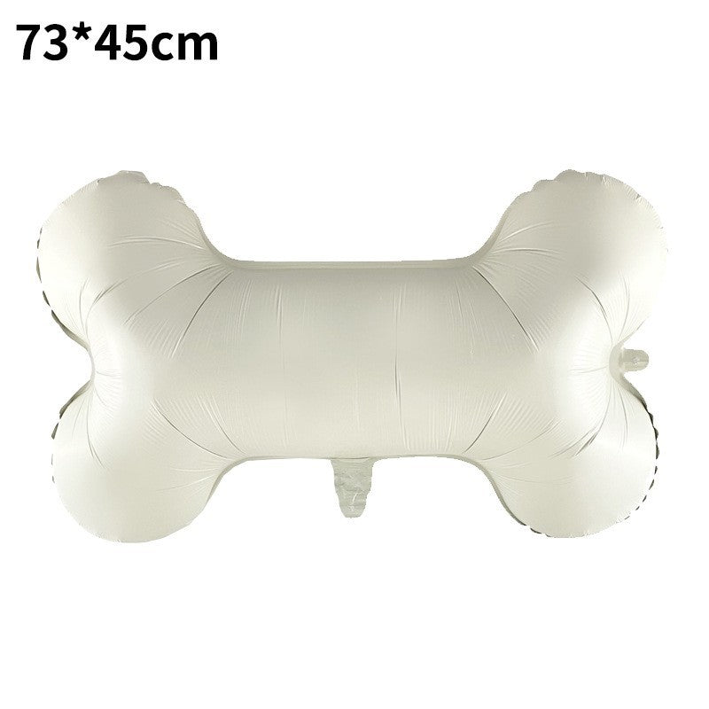 Ultimate Dog Patrol Birthday Balloon Garland Kit - Vibrant Matte Primary Colors with Cow & Paw Print Balloons, 28" Foil Bone & Paw Shapes - Complete Party Decor Set 155pcs